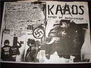 Kaaos / Cadgers - Kytät On Natsisikoja / Kaaosta Tää Maa Kaipaa