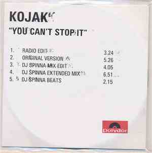 Kojak - You Can't Stop It