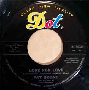 Pat Boone - Love For Love