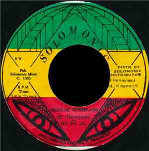 Wa Da Da - Reggae Sunsplash