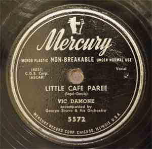 Vic Damone - Little Cafe Paree / Tell Me You Love Me
