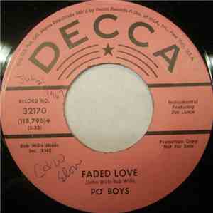 Po' Boys - Faded Love / Sunny-Gem