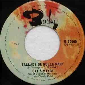 Cat & Maxim - Ballade De Nulle Part
