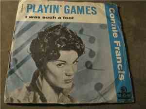 Connie Francis - Playin' Games / I was such a fool