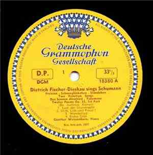 Schumann, Dietrich Fischer-Dieskau, Günther Weissenborn - Dietrich Fischer- ...