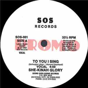 She-Kinah Glory - To You I Sing