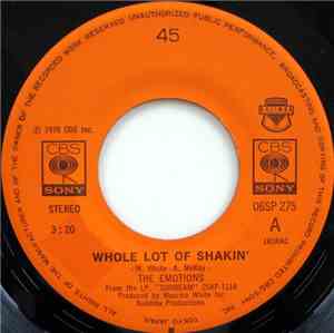 The Emotions - Whole Lot Of Shakin' / Time Is Passing By