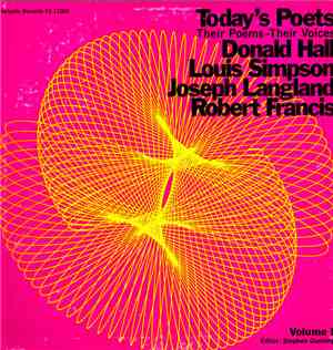 Various - Today's Poets Their Poems -- Their Voices. Volume 1