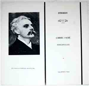 Gabriel Fauré, Jean Doyen - Barcarolles