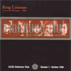 King Crimson - Live At The Marquee 1969