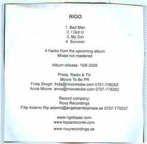Rigo - 4 Tracks From The Upcoming Album