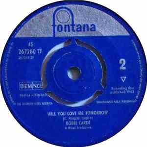 Bobbi Carol - It Doesn't Matter / Will You Love Me Tomorrow