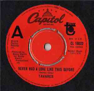 Tavares - Never Had A Love Like This Before