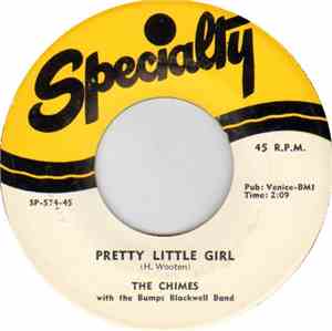 The Chimes  With The Bumps Blackwell Band - Pretty Little Girl / Chop Chop