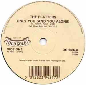 The Platters - Only You / The Great Pretender