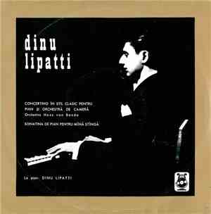 Dinu Lipatti - Concertino În Stil Clasic Pentru Pian Și Orchestră De Cameră ...
