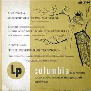 Schönberg, Leopold Stokowski Conducting The Philharmonic-Symphony Orchestra ...