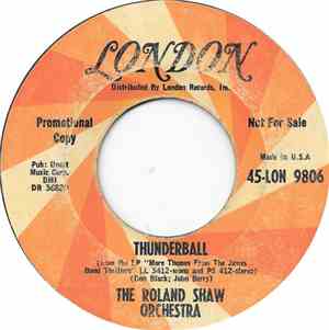 The Roland Shaw Orchestra - Thunderball