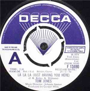 Tom Jones - La La La (Just Having You Here)
