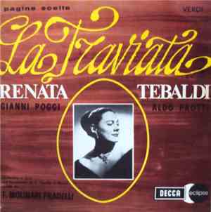 Verdi / Renata Tebaldi, Gianni Poggi, Aldo Protti, Orchestra E Cori Dell'Ac ...