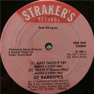 De Barrows - Aint Taste It Yet