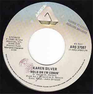 Karen Silver - Hold On I'm Coming