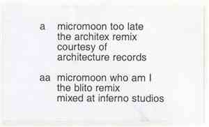Micromoon - Too Late / Who Am I