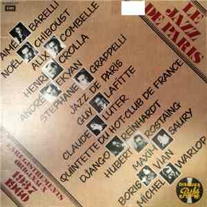 Various - Le Jazz De Paris - Enregistrements Originaux 1937 1960
