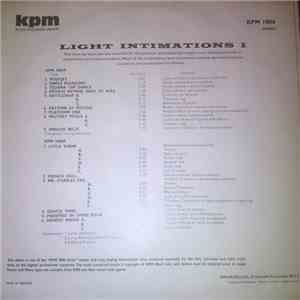 Larry Ashmore, David Francis - Light Intimations 1