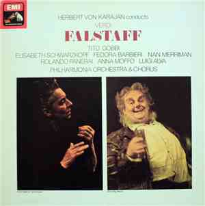 Verdi, Philharmonia Orchestra And Chorus, Herbert von Karajan - Falstaff