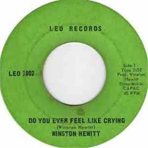 Winston Hewitt - Do You Ever Feel Like Crying / And I Love Her