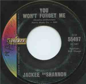 Jackee DeShannon - You Won't Forget Me
