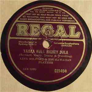 Linn Milford And His Hawaiian Players - Yaaka Hula Hickey Dula / Wonderful ...