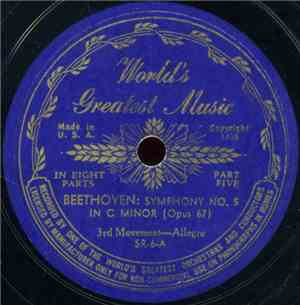 Beethoven : Unknown Artist - Symphony No. 5 In C Minor (Opus 67) Part Five  ...