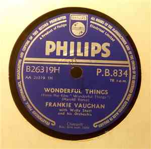 Frankie Vaughan - Wonderful Things / Judy