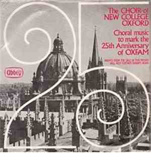 The New College Oxford Choir Conducted By David Lumsden - Choral Music To M ...