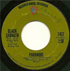 Black Sabbath - Paranoid / The Wizard