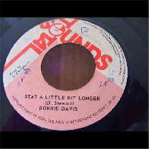 Ronnie Davis - Stay A Little Bit Longer