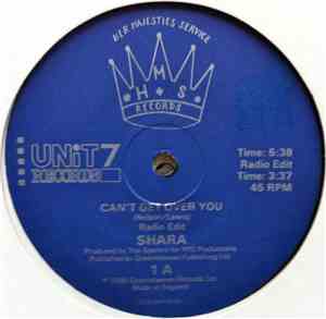 Shara - Can't Get Over You