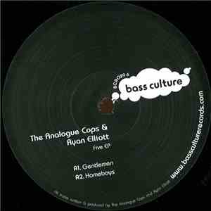 The Analogue Cops, Ryan Elliott & Alex Picone - Five EP
