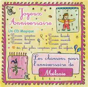Various - Les Chansons Pour L'anniversaire De Mélanie