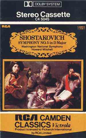 Shostakovich - Washington National Symphony, Howard Mitchell - Symphony No. ...