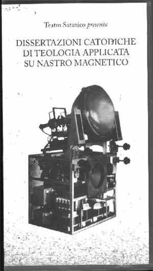Teatro Satanico - Dissertazioni Catodiche Di Teologia Applicata Su Nastro M ...
