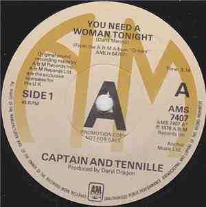 Captain And Tennille - You Need A Woman Tonight