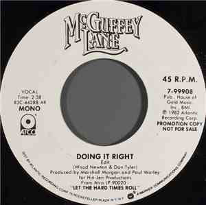 McGuffey Lane - Doing It Right