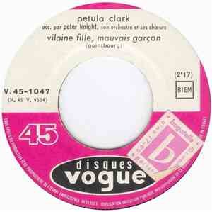 Petula Clark - Vilaine Fille, Mauvais Garçon