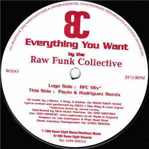 Raw Funk Collective - Everything You Want