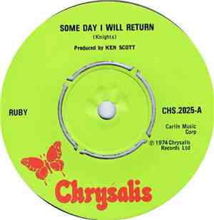 Ruby  - Some Day I Will Return