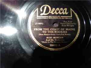 Russ Morgan And His Orchestra - From The Coast of Main to the Rockies/Pleas ...