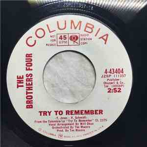 The Brothers Four - Try To Remember